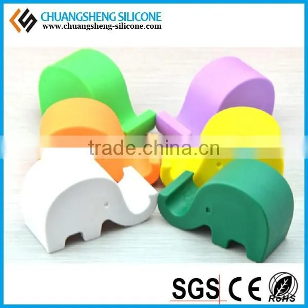 Cute design silicone mobile phone accessory, silicone gifts