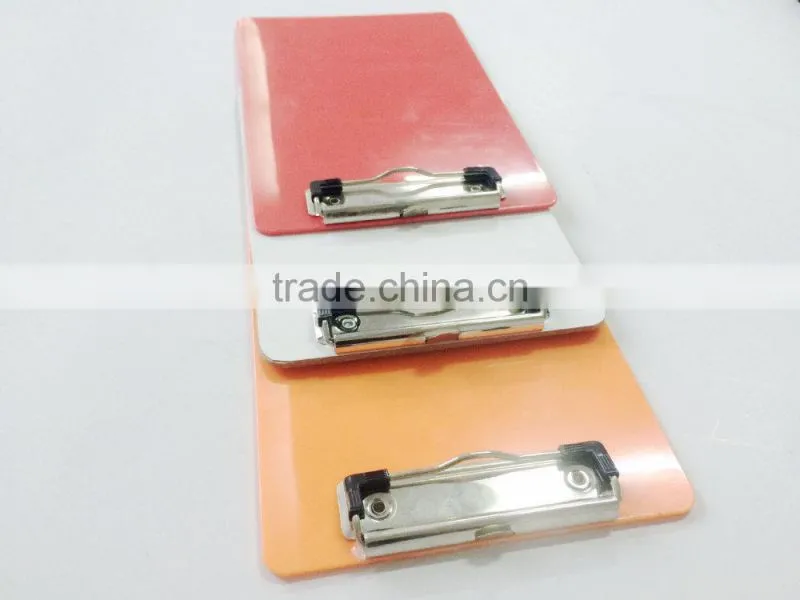 A5 PS red smooth school clipboard