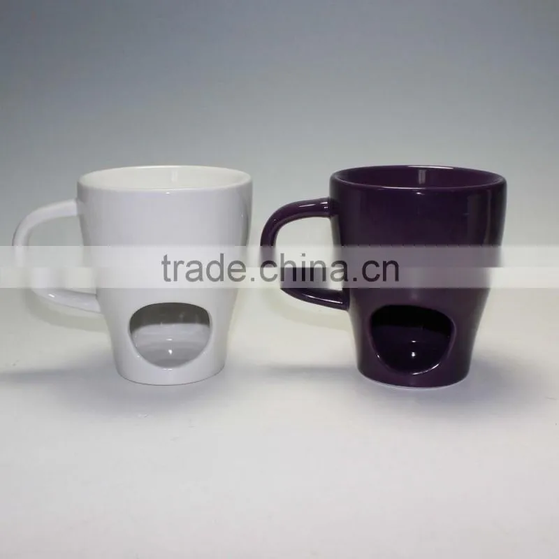 Ceramic Chocolate Fondue Mug