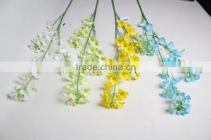 New arrival Aritificial Rape Flowers Decorative Rape flowers for Garden and home decoration