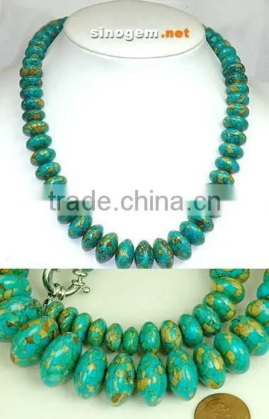 Gemstone and coral beads