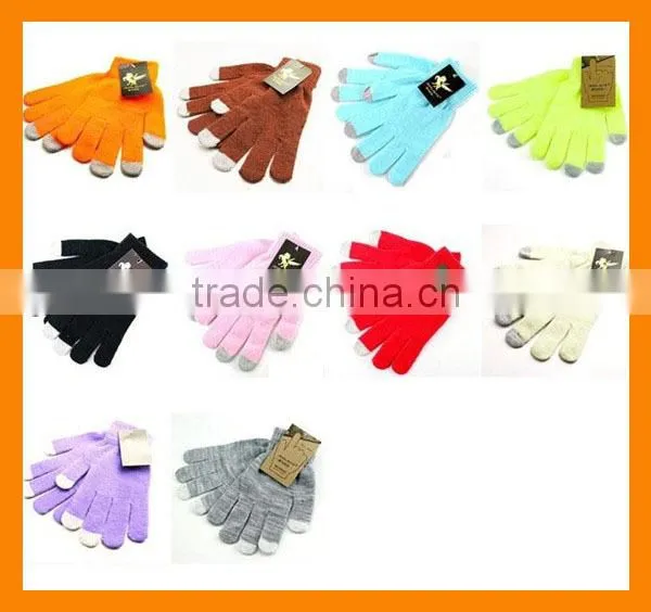 Touch Sensitive Gloves with Dot Palm