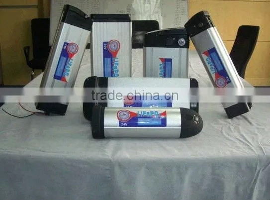 lifepo4 36V 10AH ebike battery pack for 350watts motor