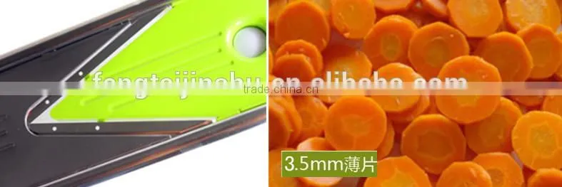 2017 The New Kitchen Stainless Steel V Blade Mandoline Slicer
