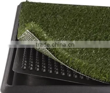 Puppy Potty Trainer Training Grass Patch Pad Toilet Mat