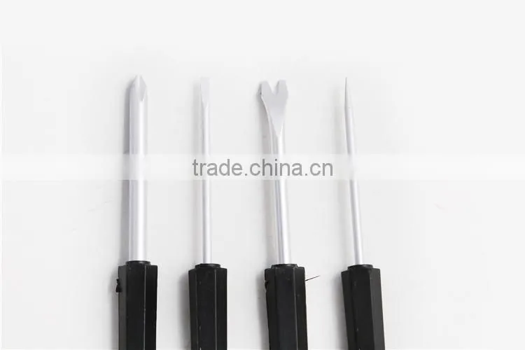 Professional 9PCS removeable nipple screwdriver set with magnetic