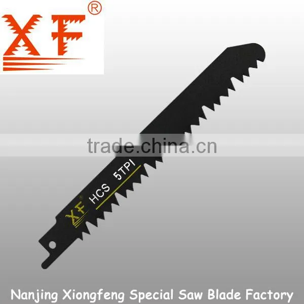HCS Blade Material and White Finishing reciprocating saw blade for wood