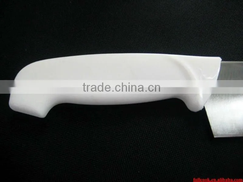 TOP quality factory sale kitchen essential chef knife w/skiding-proof handle