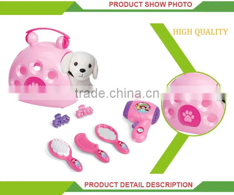 Hot sale pretend play game toy plush pet toys for dog