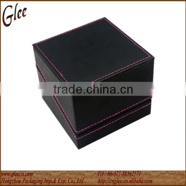 Fashion mens leather watch storage box