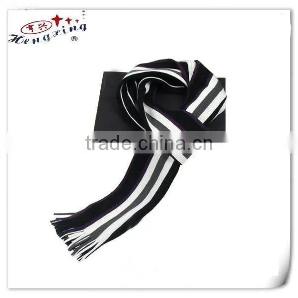 Fashion acrylic knit scarf