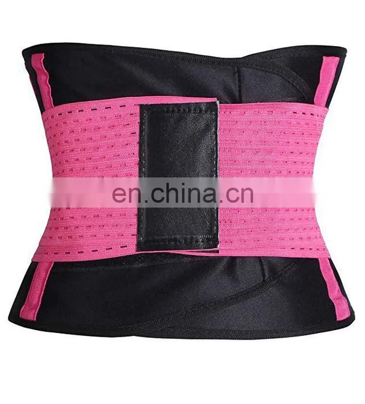Wholesale New Fashion Color Adjustable Elastic Waist Trimmer Belt in Waist Support