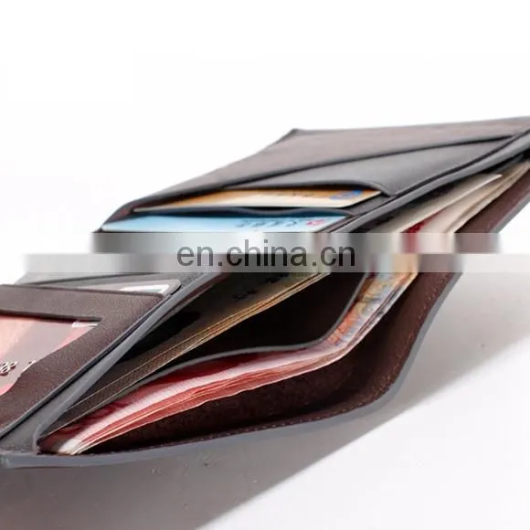 TRENDY CUSTOM WHOLESALE NAME BRAND HANDMADE LEATHER WALLET FOR MEN