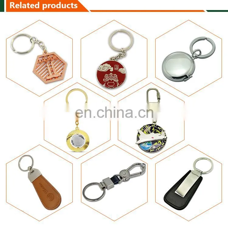 Custom logo design your own turbo promotional key chain
