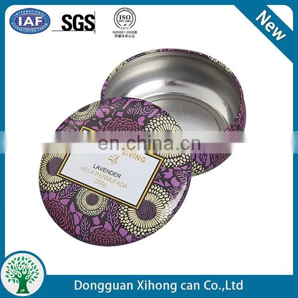 Top packaging printed seamless custom tin box