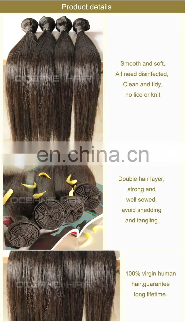 Top selling!!! Double weft brazilian hair wholesale in brazil