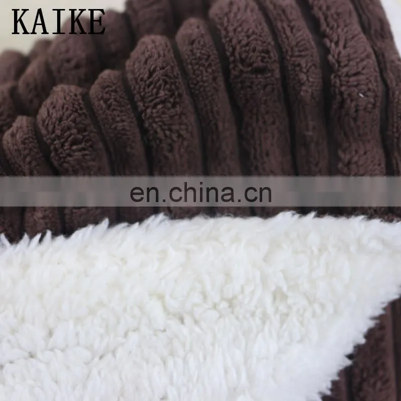 100%polyester cheap polar fleece flannel lamb baby heated mink blanket spain