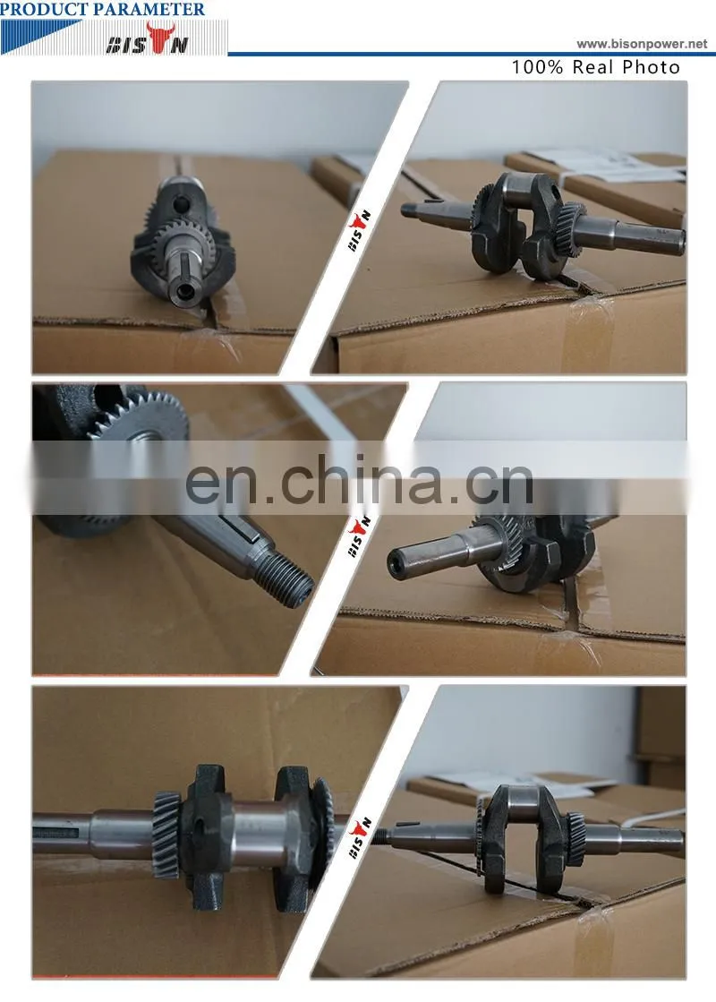177F Crankshaft Taper Shaft Gasoline Generator Parts Replacement