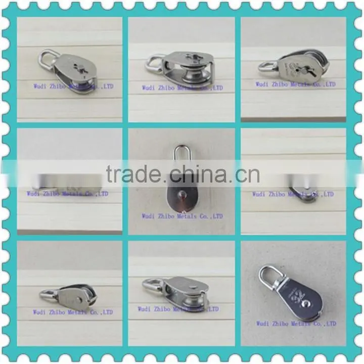 HOT SALE Stainless steel eye swivel pulley block