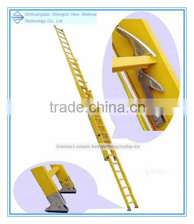 smooth,mat surface Surface Treatment and corrosion environment.,industry,construction Application FRP ladder