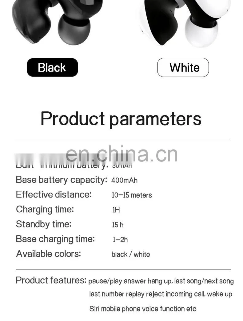 2020 NEWs ODM & OEM Manufactory 3C Mobile Phone Accessories wireless headphone headset earpiece earbuds earphone