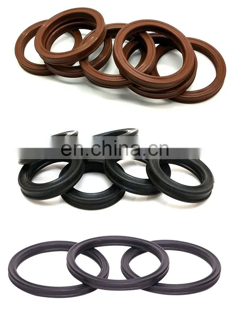 Good Quality OEM Nitrile NBR FKM Quad Ring Mechanical Hydraulic Quad-Ring Seal Rubber X Ring