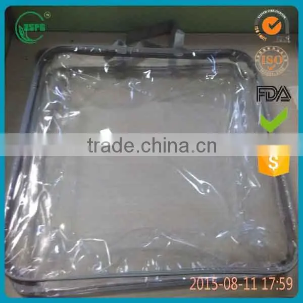 Wholesale mirror pvc bag for bedding packaging