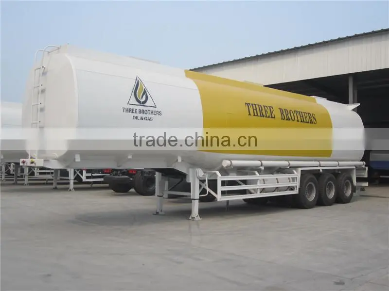 3 axles oil tanker semi trailer