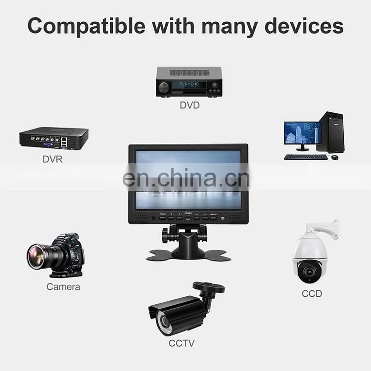 7 inch portable monitors finishing touch capacitive micro touch