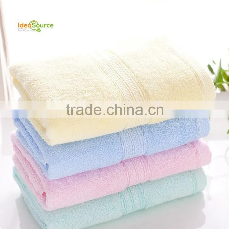 Wholesale cheap 100% cotton material soft twist yarn face towel