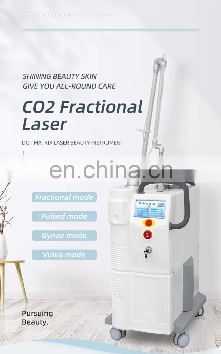 Medical Equipment CO2 Fractional Laser Vaginal Tightening Skin Resurfacing Acne Scar Removal Machine