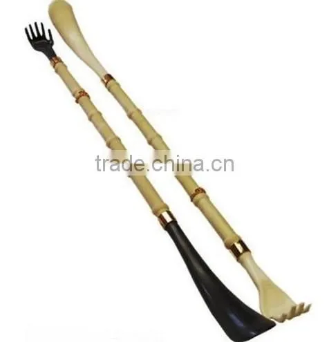multi-function plastic shoehorn&backscratcher