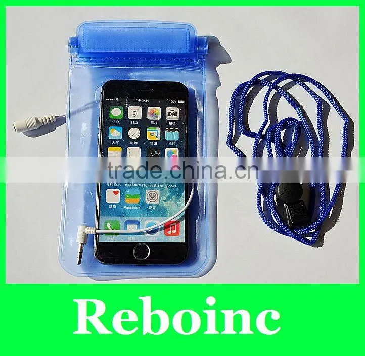 waterproof phone bag china wholesale fashion glitter sparkling stars quicksand green pink