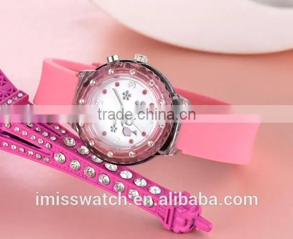 China supplier kid watch light up kid watch waterproof brand kid watch 62011