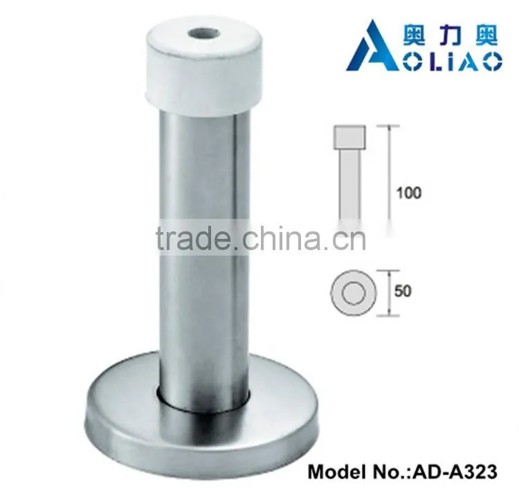 High quality stainless steel door stopper and rubber door stopper
