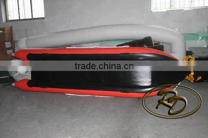 inflatable motor dinghy kayak with air mat floor