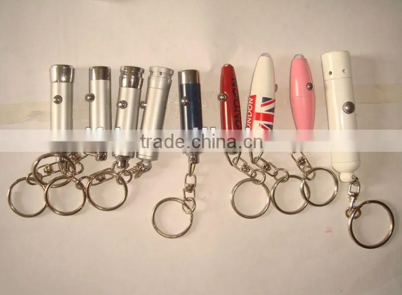 Promotional Logo Led Light Projector Keychain, Led Projection Keychain, Promotional Keychain Light