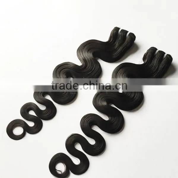 Emeda Qingdao hair factory in China supply 100% human hair extensions hair bundles.