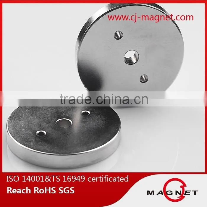 disc permanent ndfeb/neodymium magnet certificated by ISO14001, ISO9001, ISO/TS16949, professional manufacturer