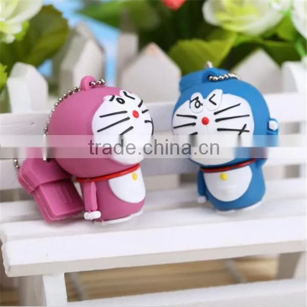 OEM/ODM custom cartoon character usb flash drive novelty design pvc usb stick wholesale wedding gift usb pen drive