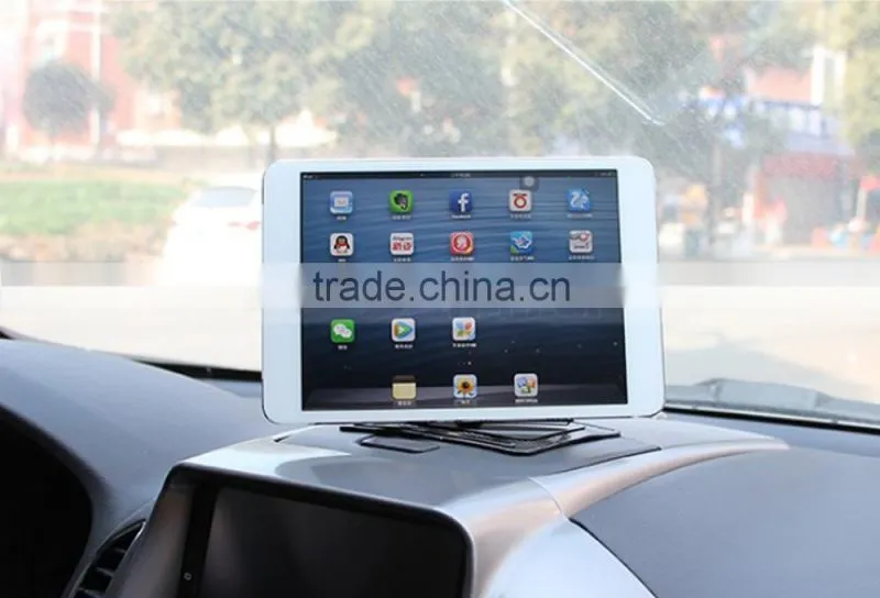 Removable Car Sticky Mat Cellphone Holding Mat Anti Slip Pad Car Flat Cellphone Holder Car Cellphone Dash Mat Support