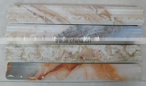 4x30cm Inkjet Relief Border Tiles with new design