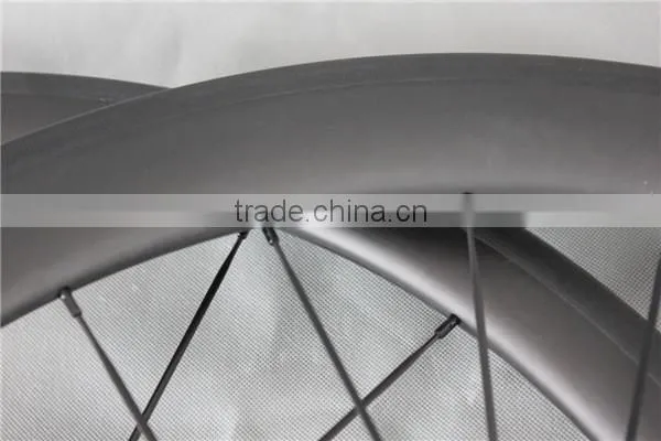 UD-matt road carbon wheelset full carbon road bike wheels W56C