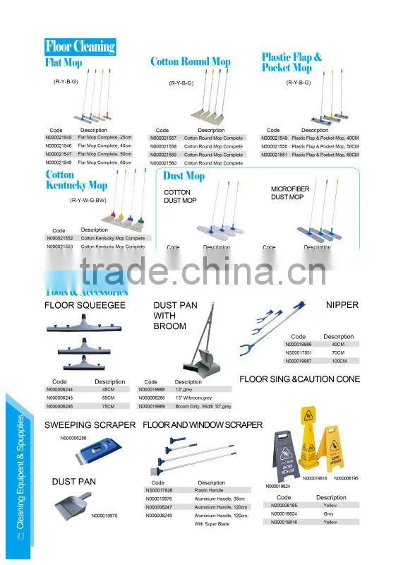 cleaning equipment aluminum telescopic pole