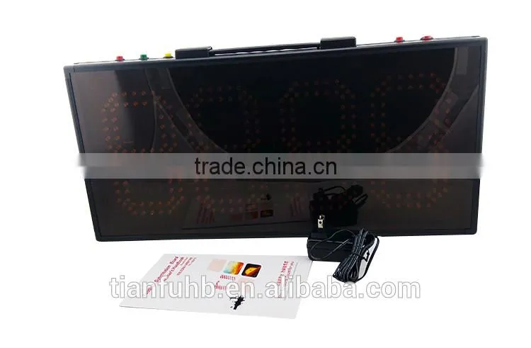 one side soccer board with substitution board