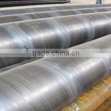 Spiral weld steel tube
