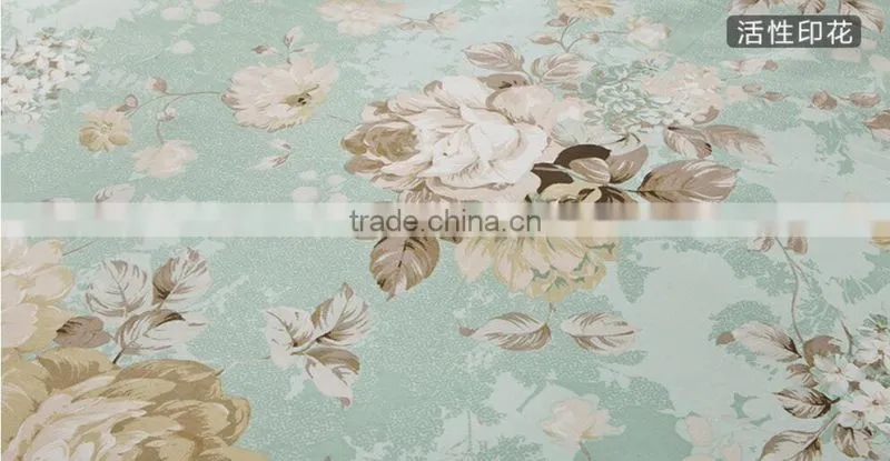 100% cotton flower style Bedding Set
