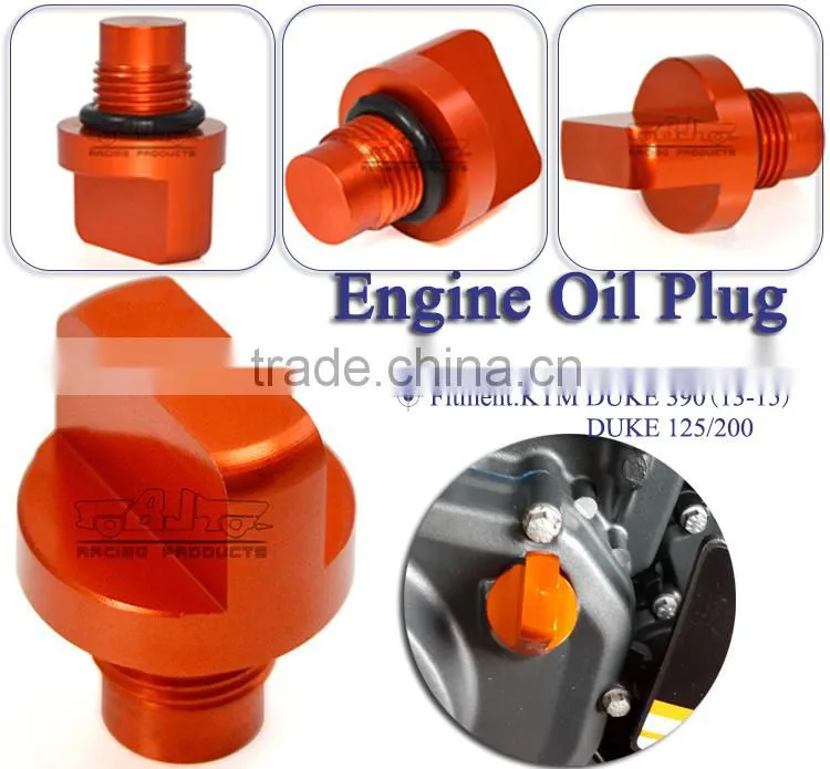 BJ-ECP-KT003 Motorcycle CNC Part Aluminum Engine Oil Plug For KTM DUKE 125/200/390