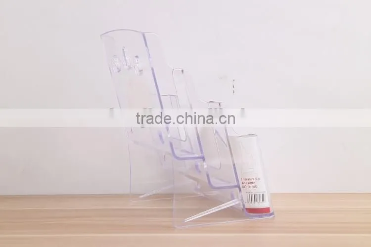 In hotel or Canteen hanging service equipment Plastic suspension hanging PS display stand