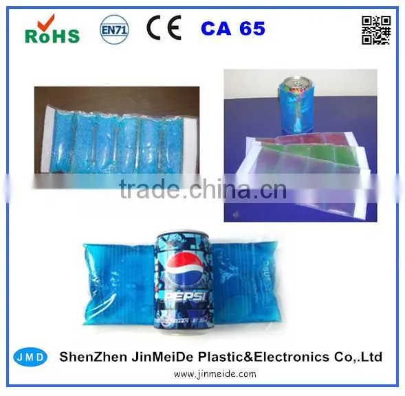 38L Plastic Instulate Ice Gel Cooler / Ice Gel Can PVC Cooler